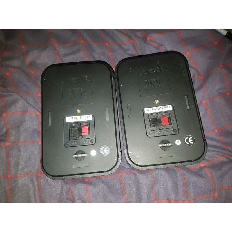 JBL Control One Speakers - Pair - Black OPEN TO OFFERS