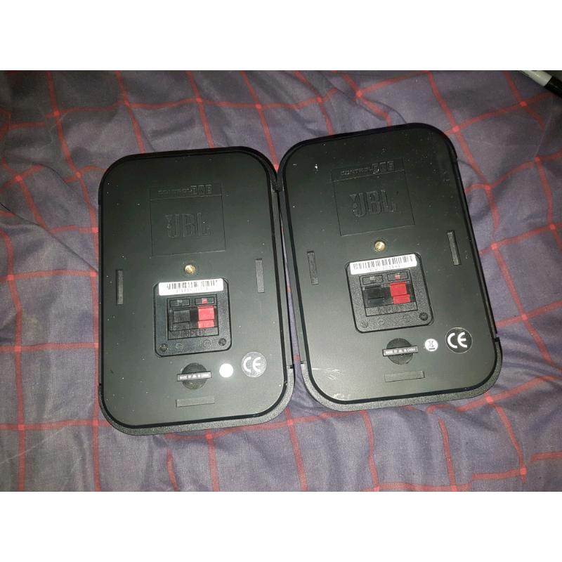 JBL Control One Speakers - Pair - Black OPEN TO OFFERS