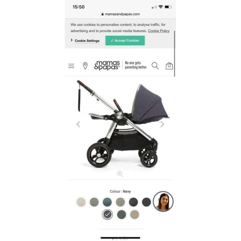 Mamas & papas ocarro - navy