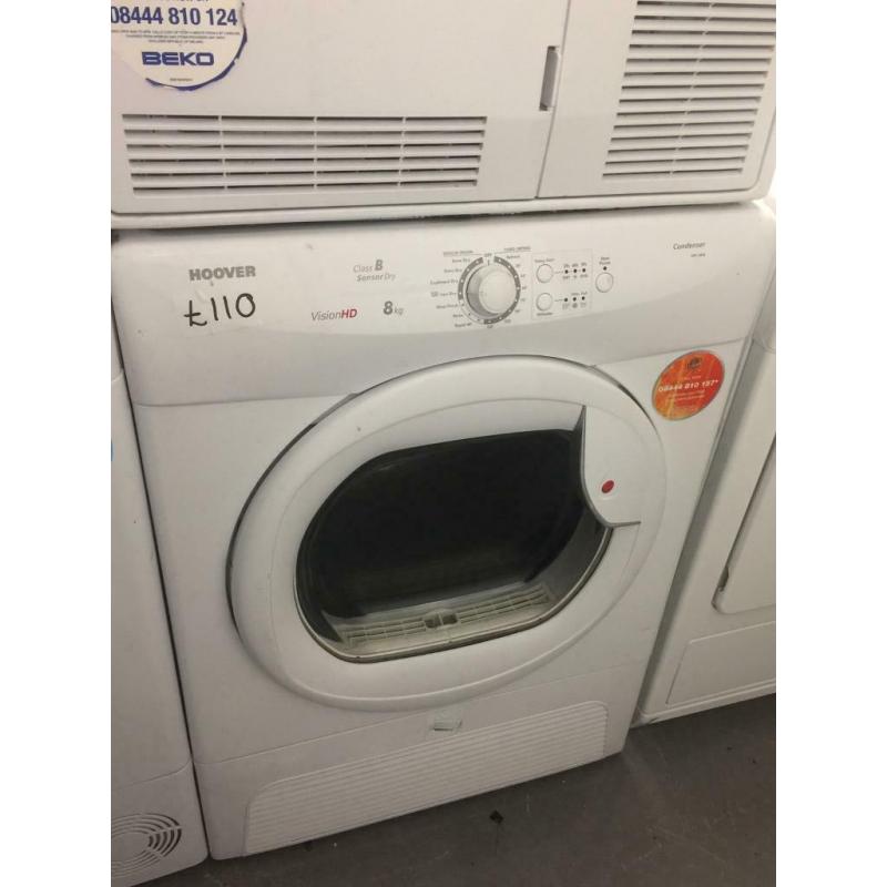 ???? HOOVER 8KG LOAD CONDENSER DRYER ????