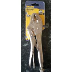 Irwin Vise-grip Locking Pliers Curved Jaws Wrench Grips 10WR 250 mm T0