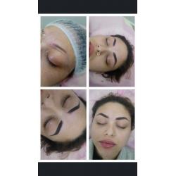 Semi Permanent Make Up &Microblading with Powder Effect&Ombre Brows