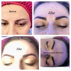 Semi Permanent Make Up &Microblading with Powder Effect&Ombre Brows