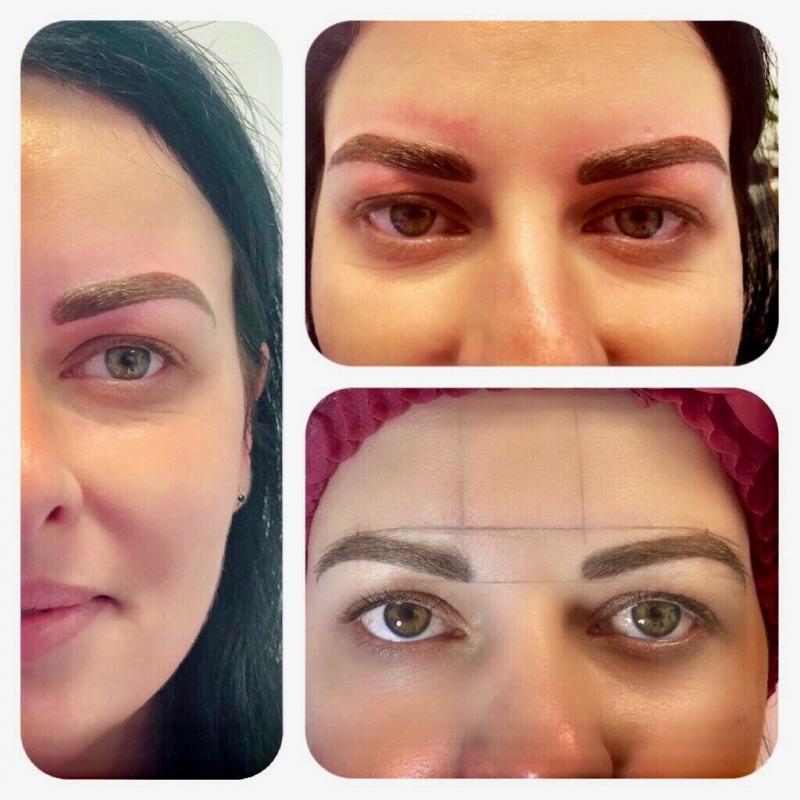 Semi Permanent Make Up &Microblading with Powder Effect&Ombre Brows