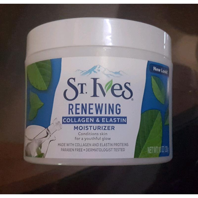 New St Ives moisturiser collagen elastin moisturizer bargain skin care