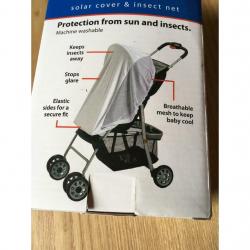 Sun/insect pushchair net
