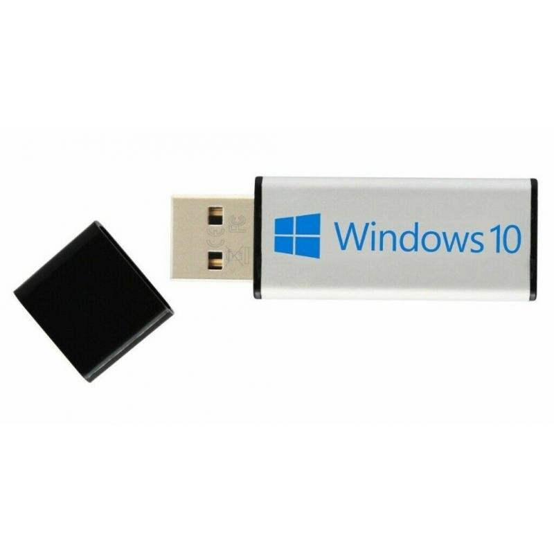 Microsoft Windows 10 Professional 32/64bit in 16GB USB
