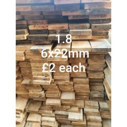 Reclaimed timber good condition