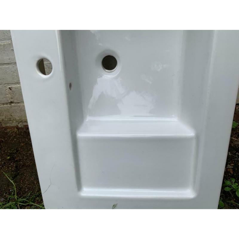 Roca double sink top