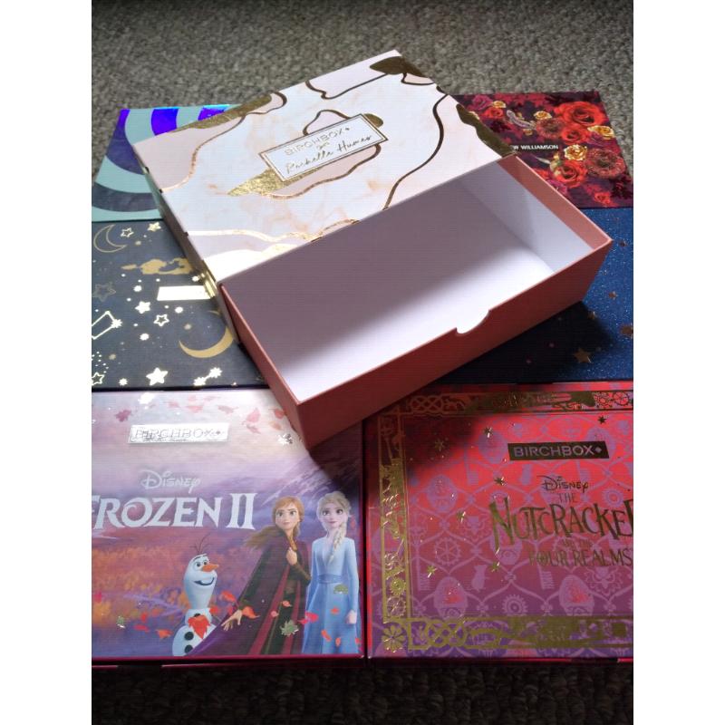 Birchboxes in various designs ?1.00 each
