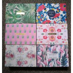 Birchboxes in various designs ?1.00 each