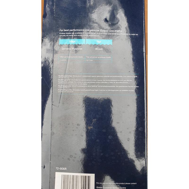 Brand new in package Eclipse general purpose saw 66XR