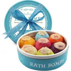 Aofmee Bath Bombs Gift Set - 7 pieces - NEW