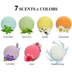 Aofmee Bath Bombs Gift Set - 7 pieces - NEW