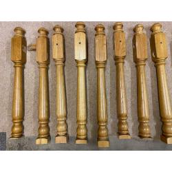 Oak Stair Parts