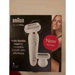 Braun Silk-epil 9 Flex epilator brand new in box
