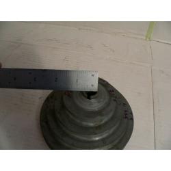 4 way stepped pulley , Lathe pillar drill table saw
