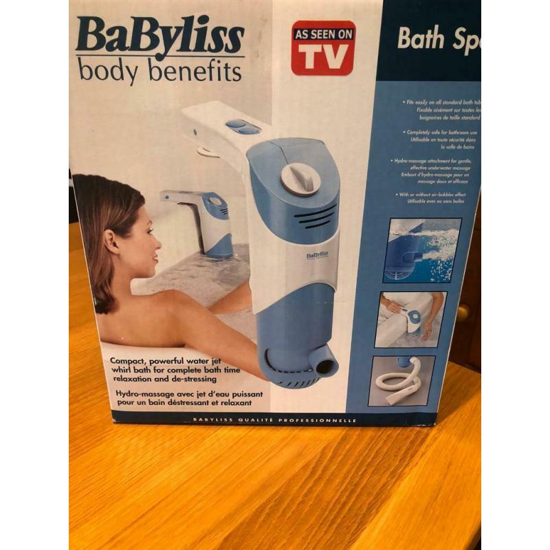 Babyliss Body benefits bath spa