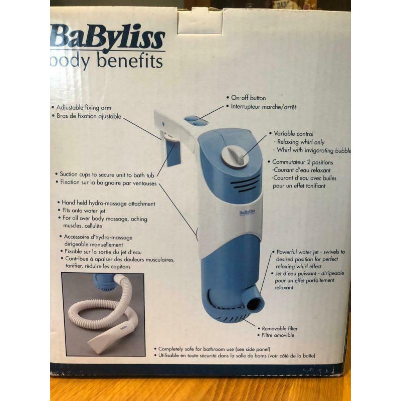 Babyliss Body benefits bath spa