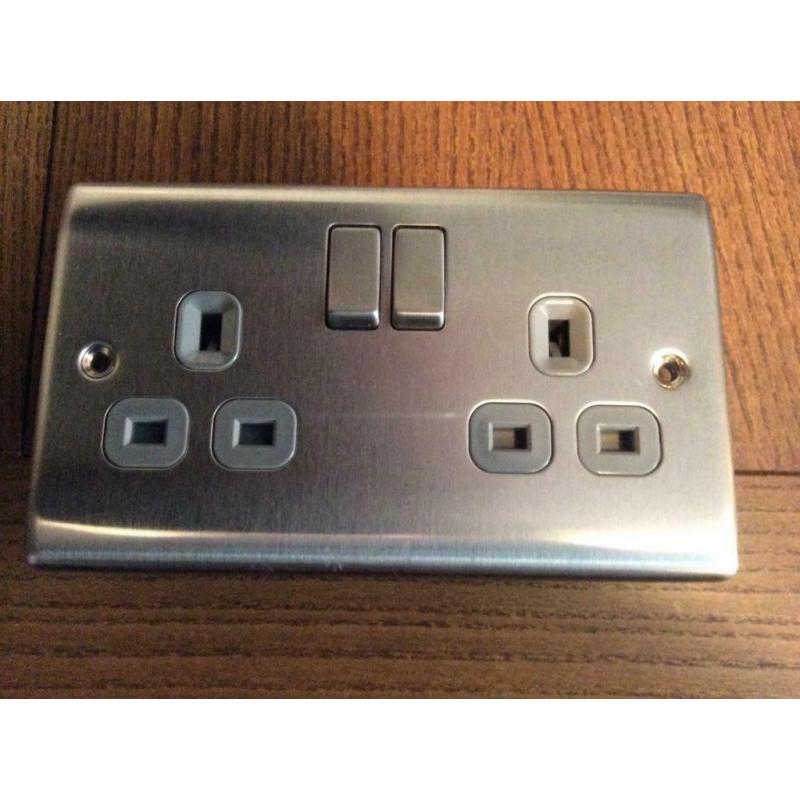 Chrome 2 Gang Switch