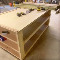 Heavy Duty MDF Top Workbench/ Free Delivery Norwich