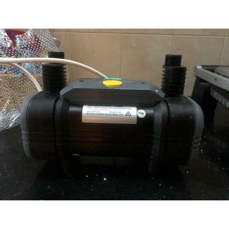 Shower pump