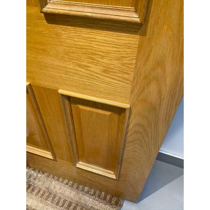 1 x Double door and 2 x single High Quality Oak Internal Doors with door furniture