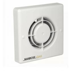 MANROSE MG100T 20W BATHROOM EXTRACTOR FAN WITH TIMER WHITE 240V