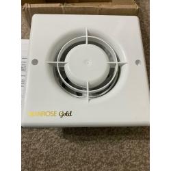 MANROSE MG100T 20W BATHROOM EXTRACTOR FAN WITH TIMER WHITE 240V