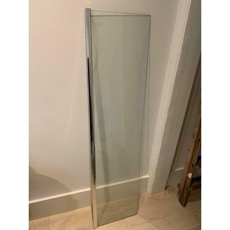 35cm width x 140cm height Shower screen