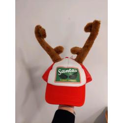 Christmas reindeer fancy dress cap - secret Santa present