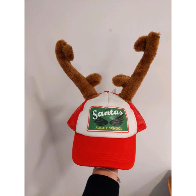 Christmas reindeer fancy dress cap - secret Santa present
