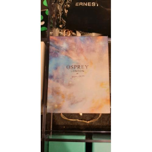 Osprey London leather Trinket box