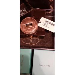 Osprey London leather Trinket box