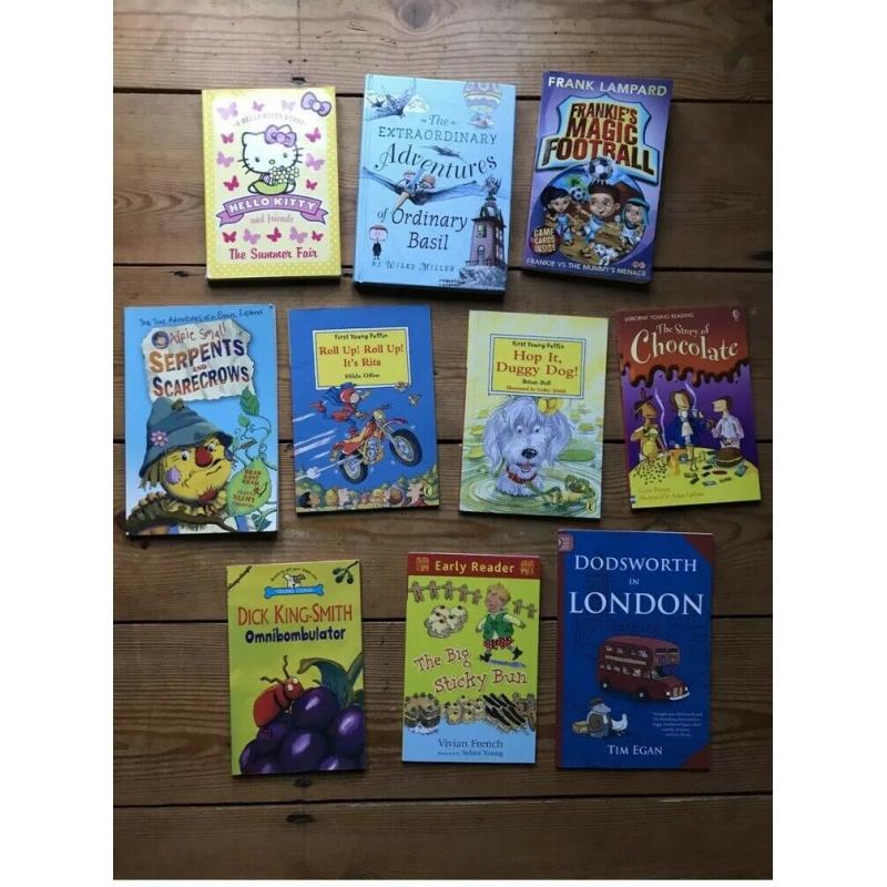 Children?s Book bundle for boys and girls x10 - KT19