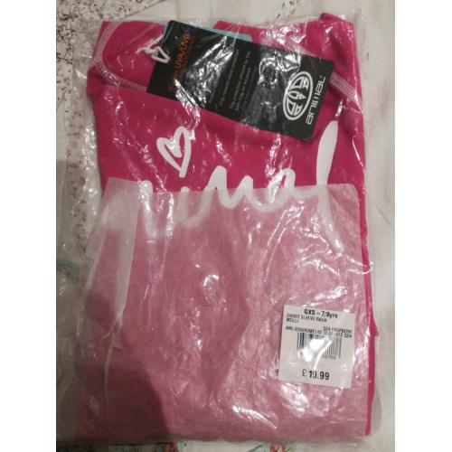 Girls animal rash top