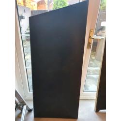 Black kitchen worktop cuts..ideal for garage, or cut for sinks.