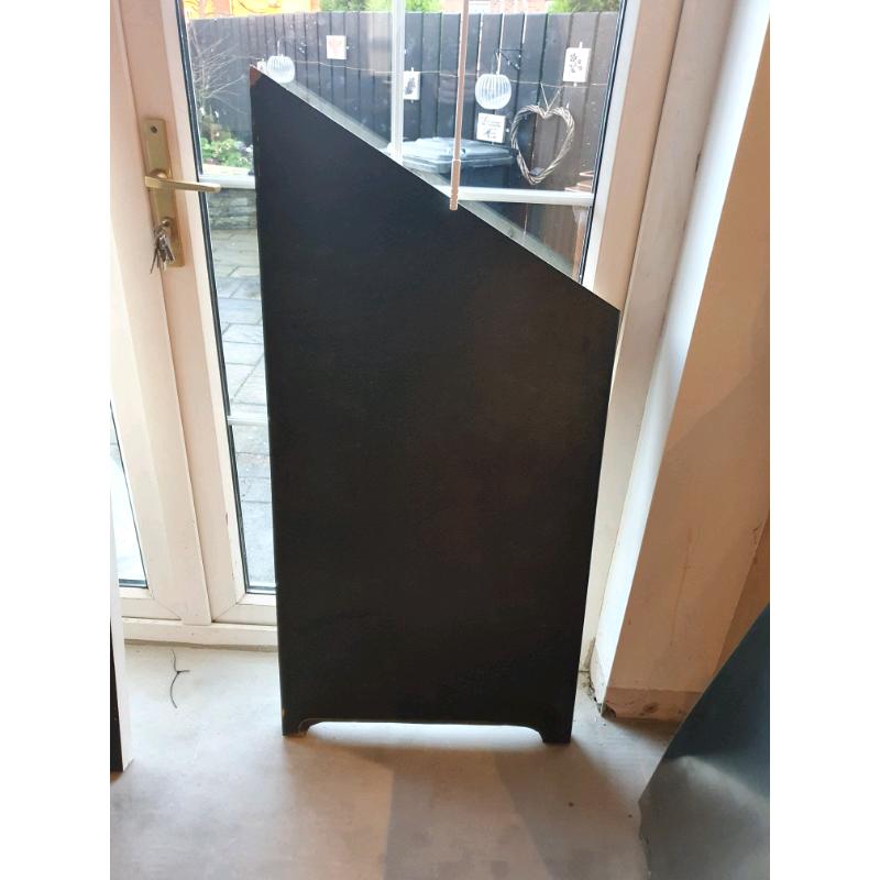 Black kitchen worktop cuts..ideal for garage, or cut for sinks.