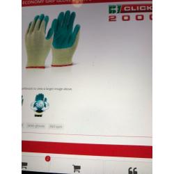 Click 2000 Economy Builders Gloves Box of 100 pairs price from 48p per pair