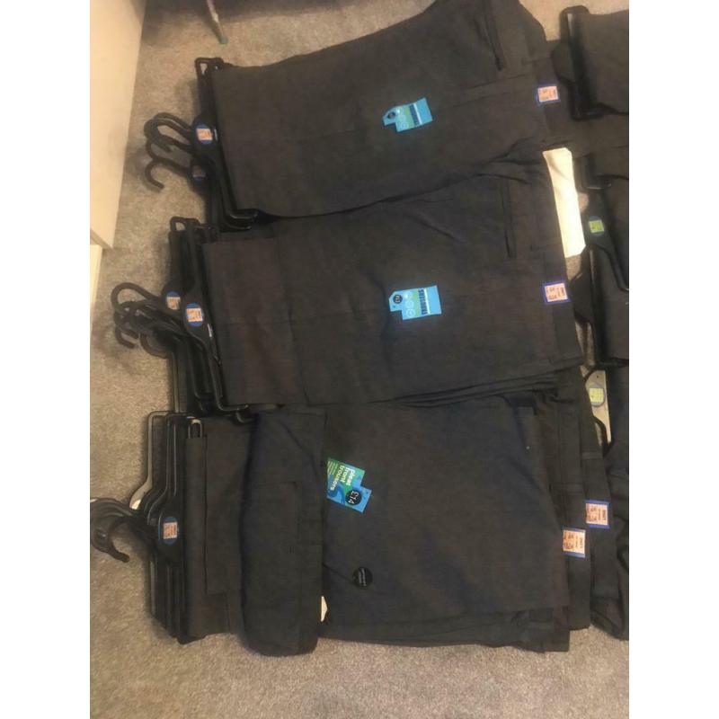 Job lot of trousers. 31 pairs BNWT MUST SEE DEAL NOT TO BE MISSED