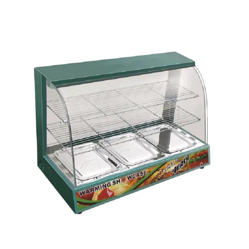 High Quality Chicken Warmer Display Food Cabinet pie pizza samosas etc