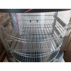 Large up to 16 "pizza warming display cabinet