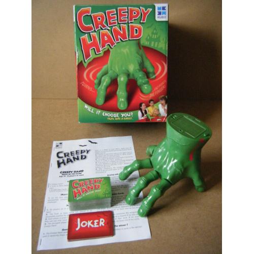 Electronic CREEPY HAND game. Will it choose you? By Megableu 2015. Complete.