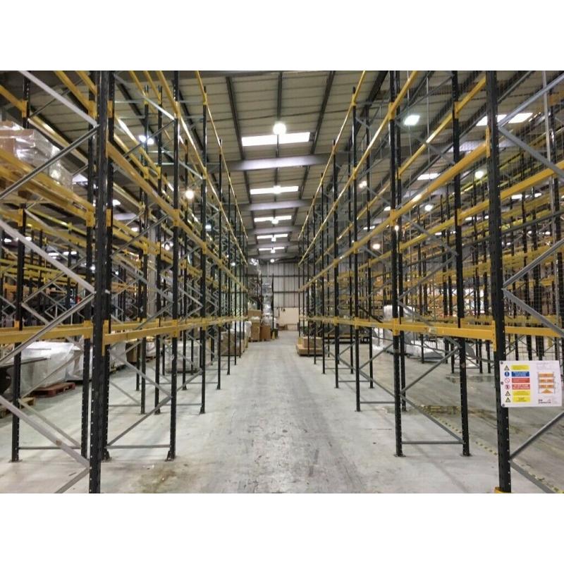 job lot 500 bays link pallet racking ( storage , shelving )