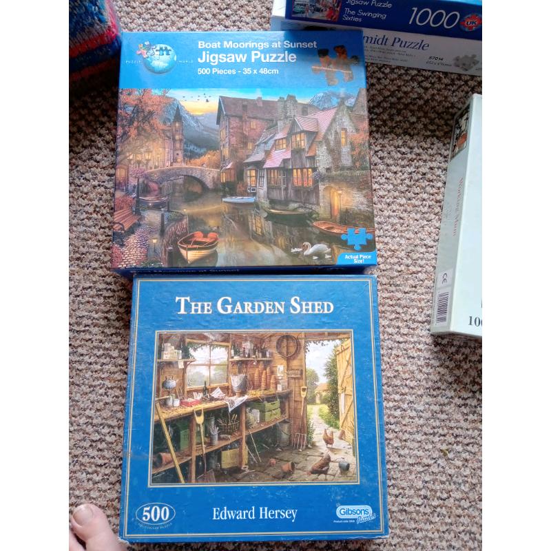 Various jigsaws price per jigsaw ?2 each