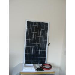 165w Solar Panel Kit with ABS Bkts. For Caravan, Camper Van, Motorhome