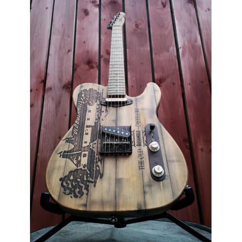 Hanlon Custom Guitars Old Oak Telecaster Guitar