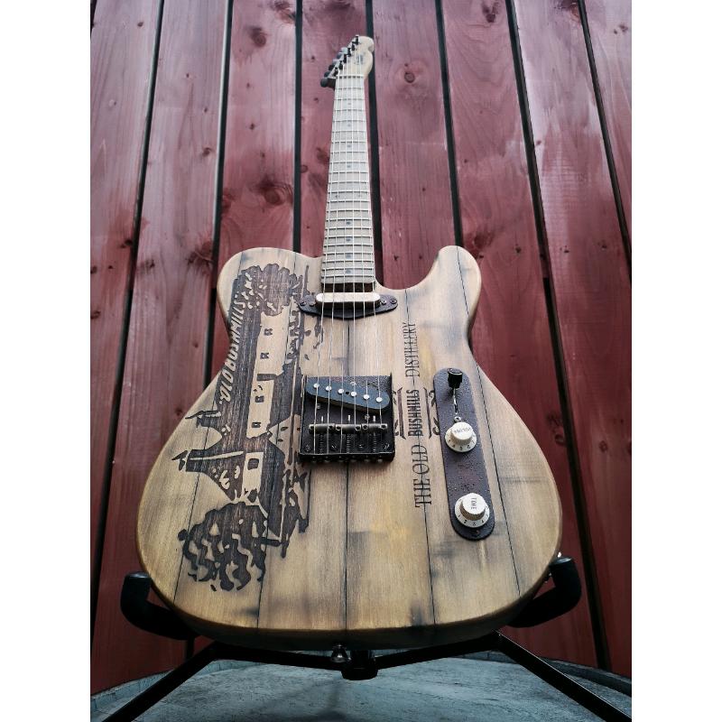 Hanlon Custom Guitars Old Oak Telecaster Guitar