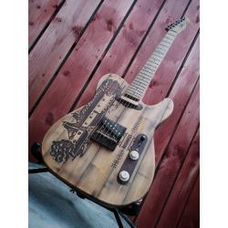 Hanlon Custom Guitars Old Oak Telecaster Guitar
