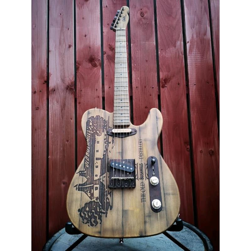 Hanlon Custom Guitars Old Oak Telecaster Guitar